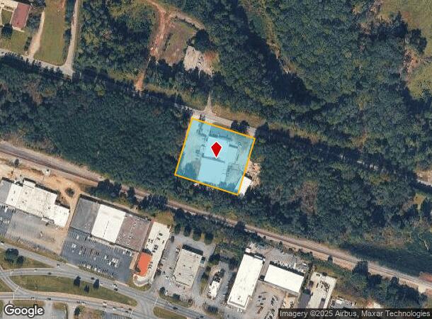 636 Saco Lowell Rd, Easley, SC Parcel Map