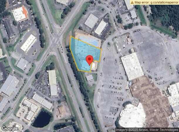  704 Mall Blvd, Brunswick, GA Parcel Map