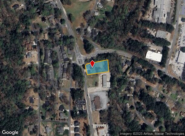  4270 S Main St, Acworth, GA Parcel Map