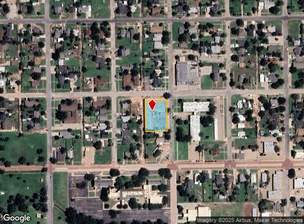 715 Houston St, Plainview, TX Parcel Map