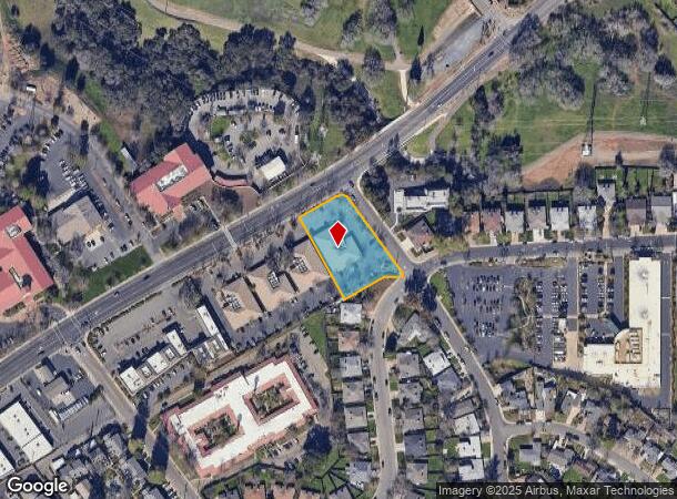  1 Natoma St, Folsom, CA Parcel Map