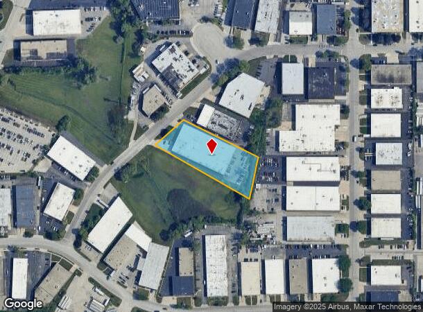  1235 W National Ave, Addison, IL Parcel Map