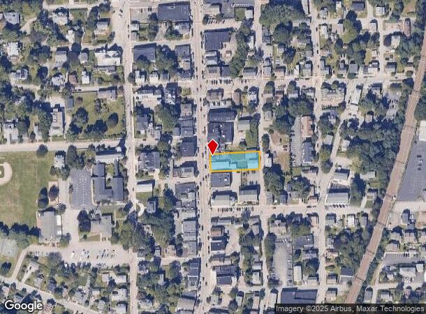  176 Main St, East Greenwich, RI Parcel Map