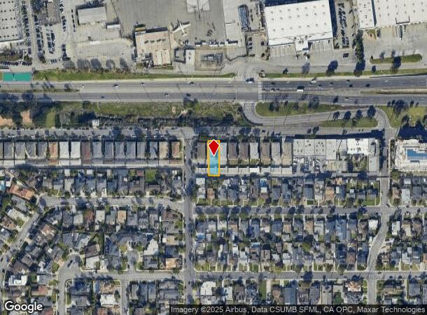 1104 E Imperial Ave, El Segundo, CA Parcel Map