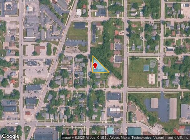 610 N Sherman St, Crown Point, IN Parcel Map