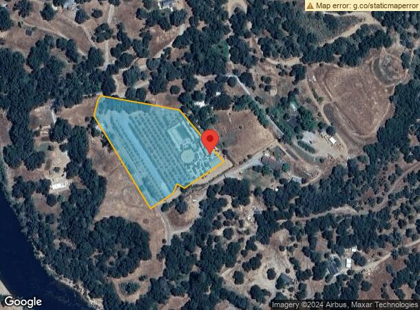  6673 Carvers Rd, Coloma, CA Parcel Map