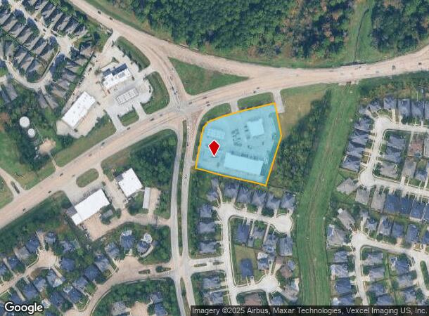 802 Louetta Rd, Spring, TX Parcel Map