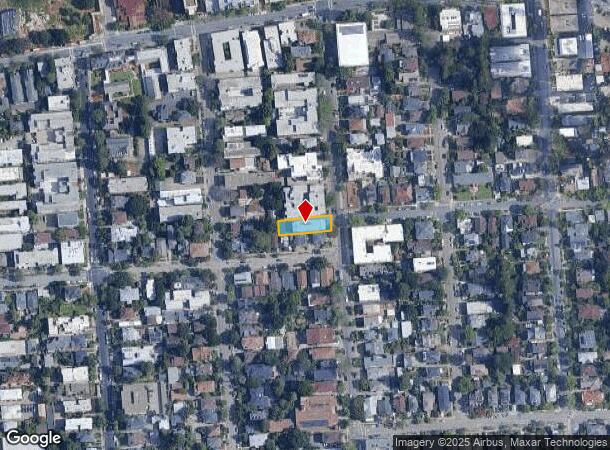 2550 College Ave, Berkeley, CA Parcel Map