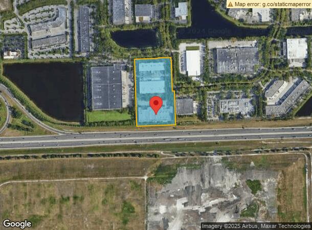  3700 Executive Way, Miramar, FL Parcel Map