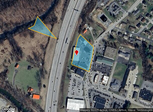  1400 Johnson Ave, Bridgeport, WV Parcel Map
