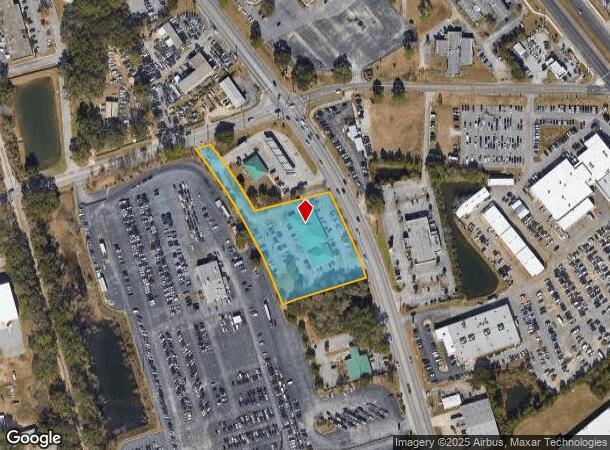 6451 N W St, Pensacola, FL Parcel Map
