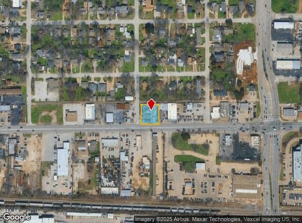  817 W Division St, Arlington, TX Parcel Map