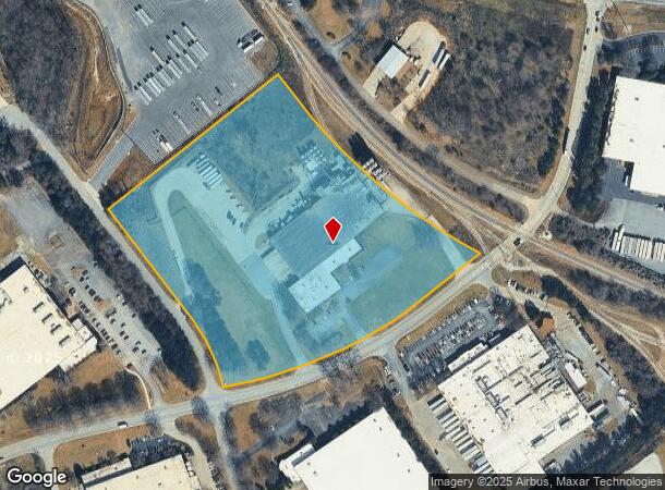  244 John B Brooks Rd, Pendergrass, GA Parcel Map