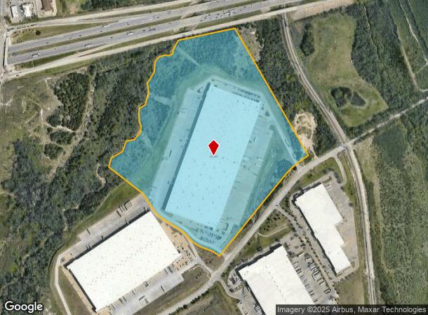  4951 Langdon Rd, Dallas, TX Parcel Map