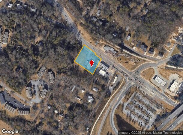  1280 Oconee St, Athens, GA Parcel Map