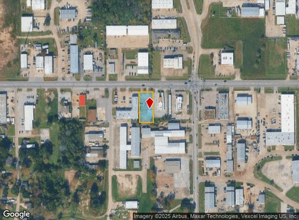 1514 E 1St St E, Humble, TX Parcel Map