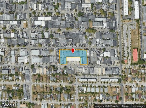  5660 Rodman St, Hollywood, FL Parcel Map