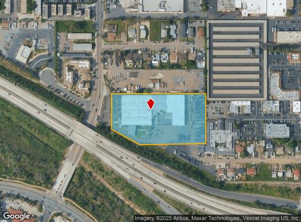 8787 Olive Ln, Santee, CA Parcel Map