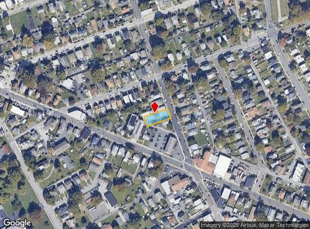  1628 Huddell Ave, Marcus Hook, PA Parcel Map