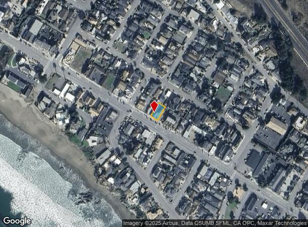 71 S Ocean Ave, Cayucos, CA Parcel Map