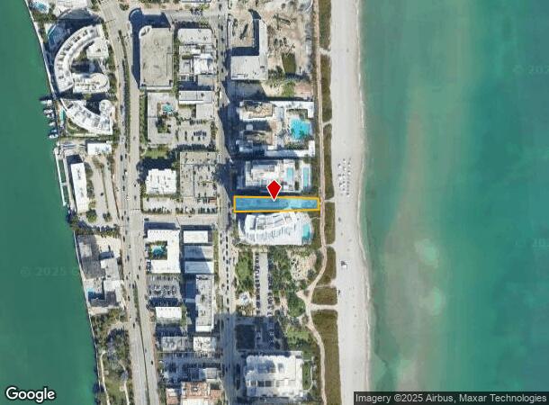 6525 Collins Ave, Miami Beach, FL Parcel Map