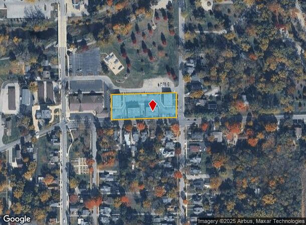  180 E South St, Franklin, IN Parcel Map
