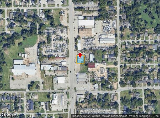  7000 Jensen Dr, Houston, TX Parcel Map