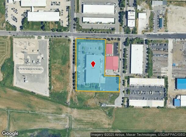  1750 N 800 W, Logan, UT Parcel Map