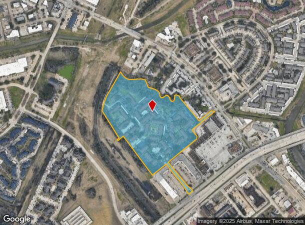  801 E Nasa Pkwy, Webster, TX Parcel Map