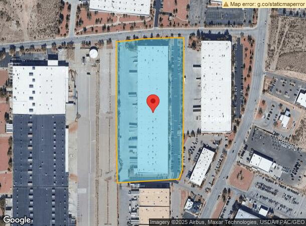  1855 Northwestern Dr, El Paso, TX Parcel Map