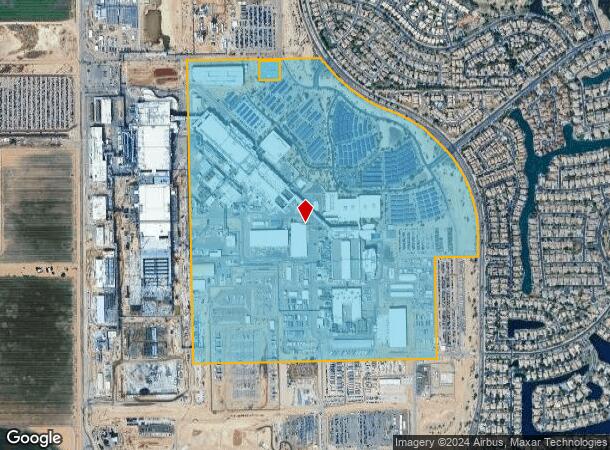  4500 S Dobson Rd, Chandler, AZ Parcel Map