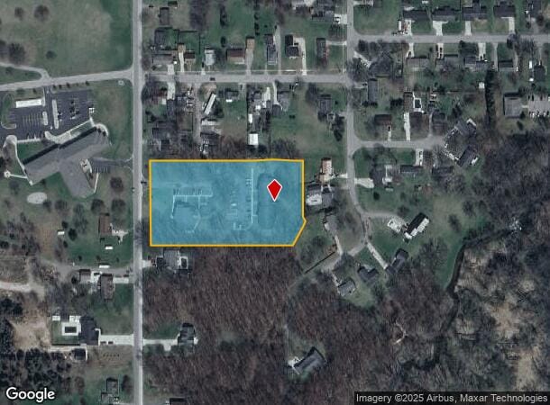  220 Parsonage St, Saranac, MI Parcel Map