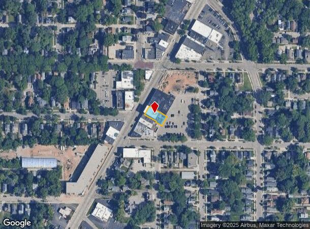 1418 Plainfield Ave Ne, Grand Rapids, MI Parcel Map