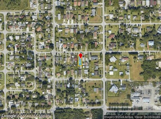  545 Sw 5Th St, Homestead, FL Parcel Map