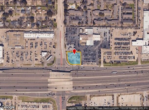  1025 W Airport Fwy, Irving, TX Parcel Map