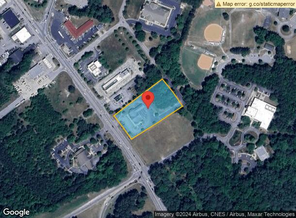  1204 N Arendell Ave, Zebulon, NC Parcel Map