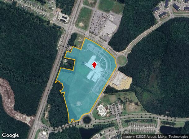  100 W Mulberry Ave, Port Wentworth, GA Parcel Map