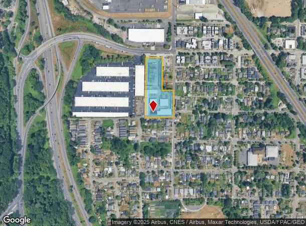  8727 5Th Ave S, Seattle, WA Parcel Map