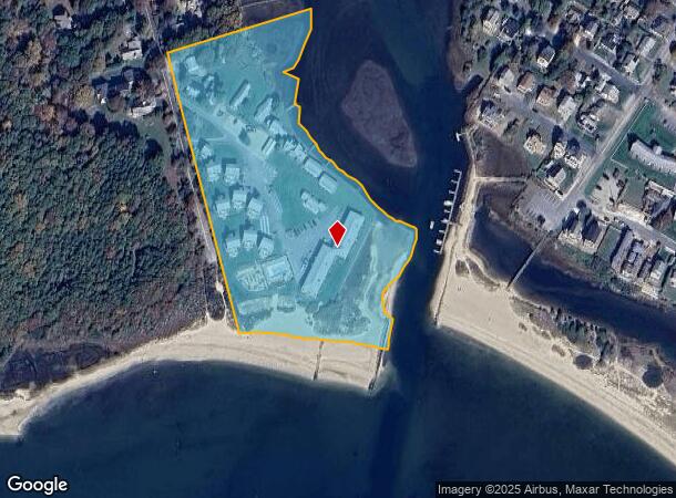 182 Baxter Ave, West Yarmouth, MA Parcel Map