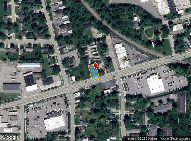 815 W Main St, Lowell, MI Parcel Map