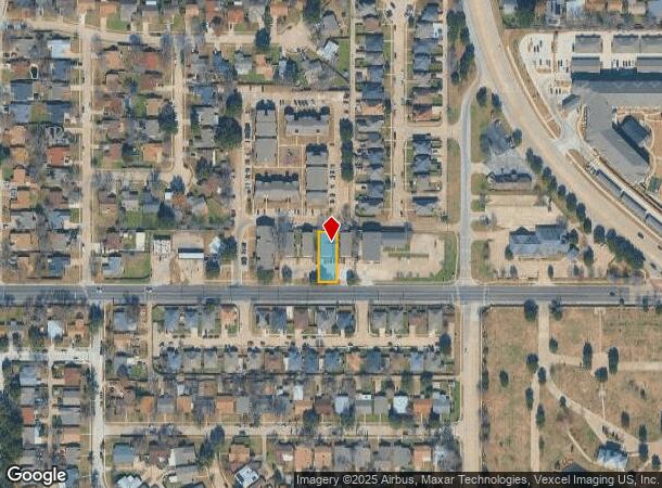  758 E Warrior Trl, Grand Prairie, TX Parcel Map