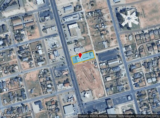  1910 N Big Spring St, Midland, TX Parcel Map