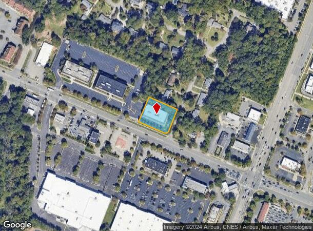  353 E Six Forks Rd, Raleigh, NC Parcel Map