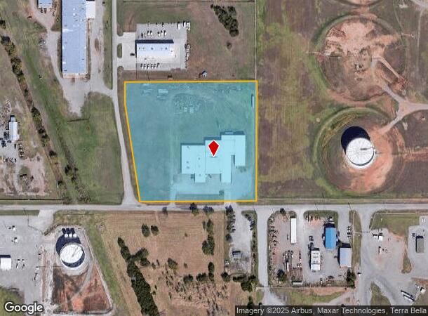 624 E Eseco Rd, Cushing, OK Parcel Map