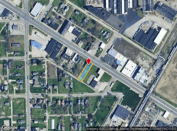  3303 Monroe St, Toledo, OH Parcel Map