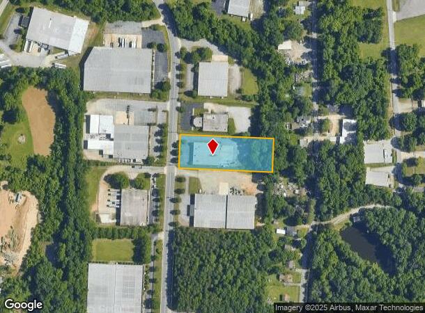 635 Southwest St, High Point, NC Parcel Map