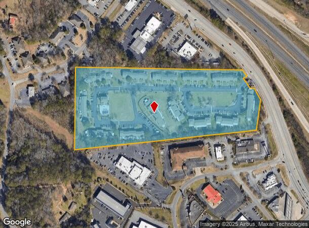  3896 Riverside Dr, Macon, GA Parcel Map