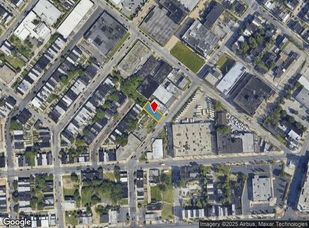 2100 Aisquith St, Baltimore, MD Parcel Map