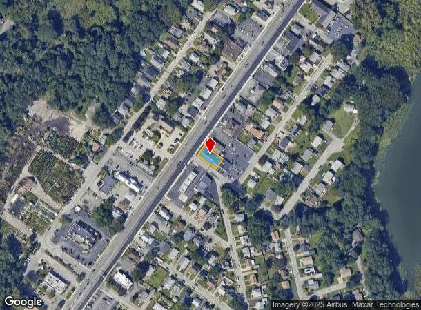  1024 Reservoir Ave, Cranston, RI Parcel Map