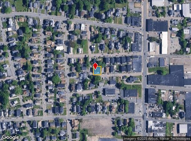  33 Falmouth Ave, Brockton, MA Parcel Map